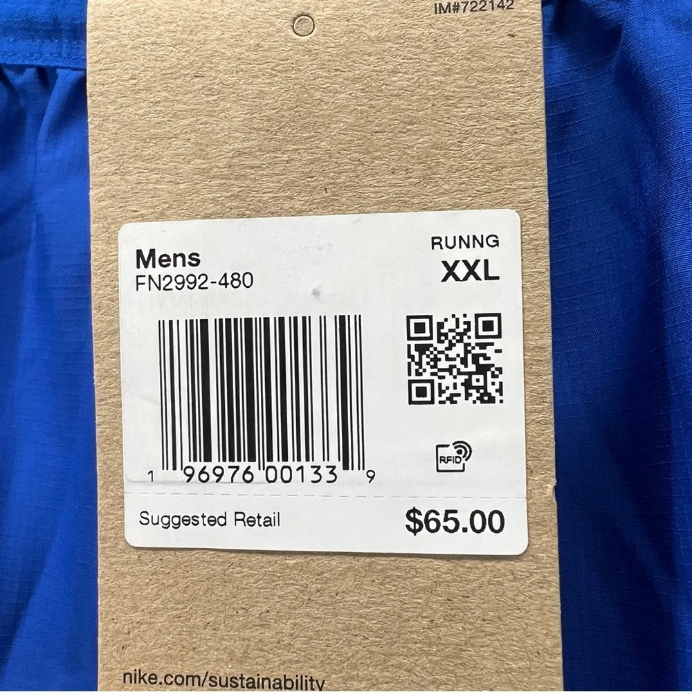 Nike Dri-fit Stride Royal Blue‎ Athletic Shorts XXL